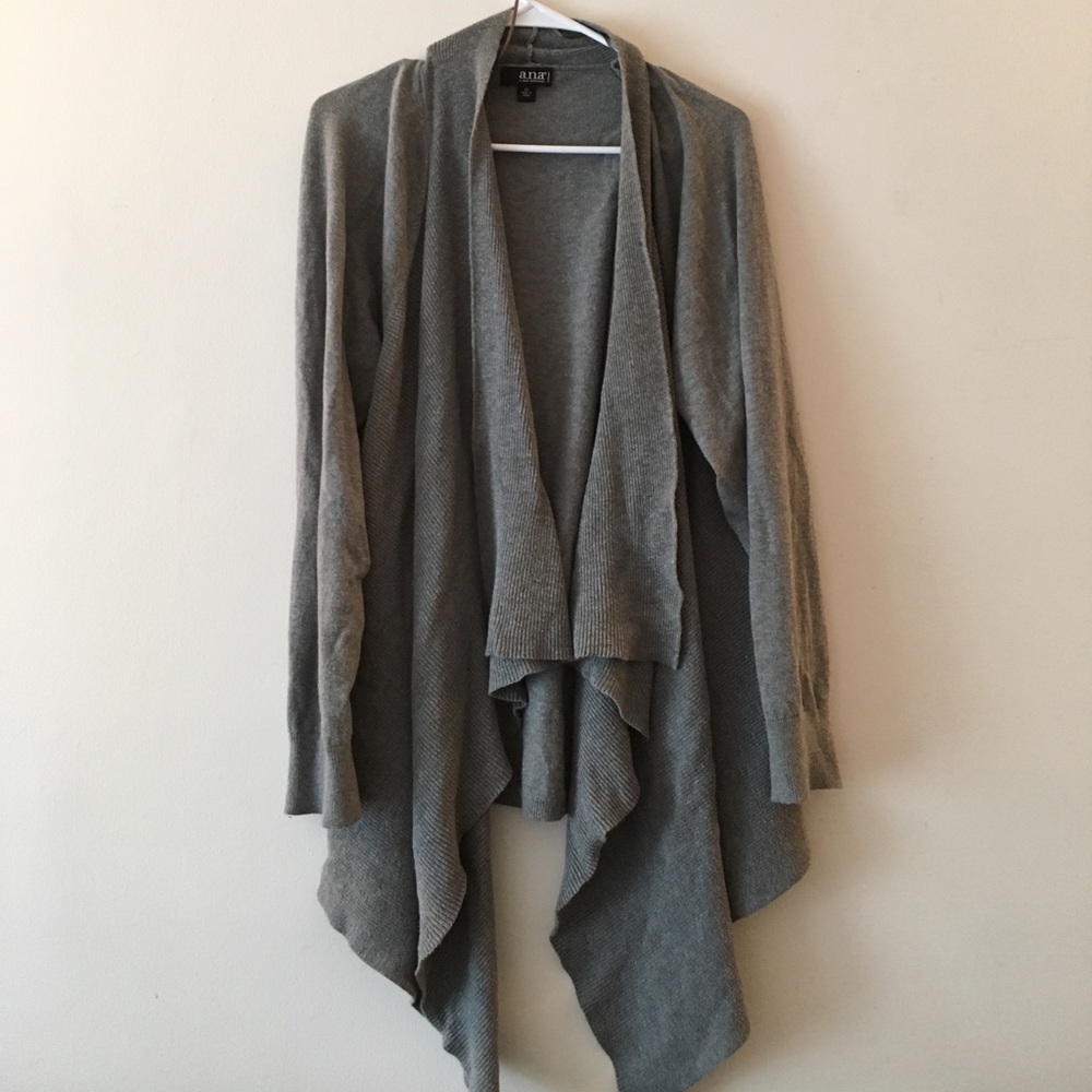 Long Grey Cardigan